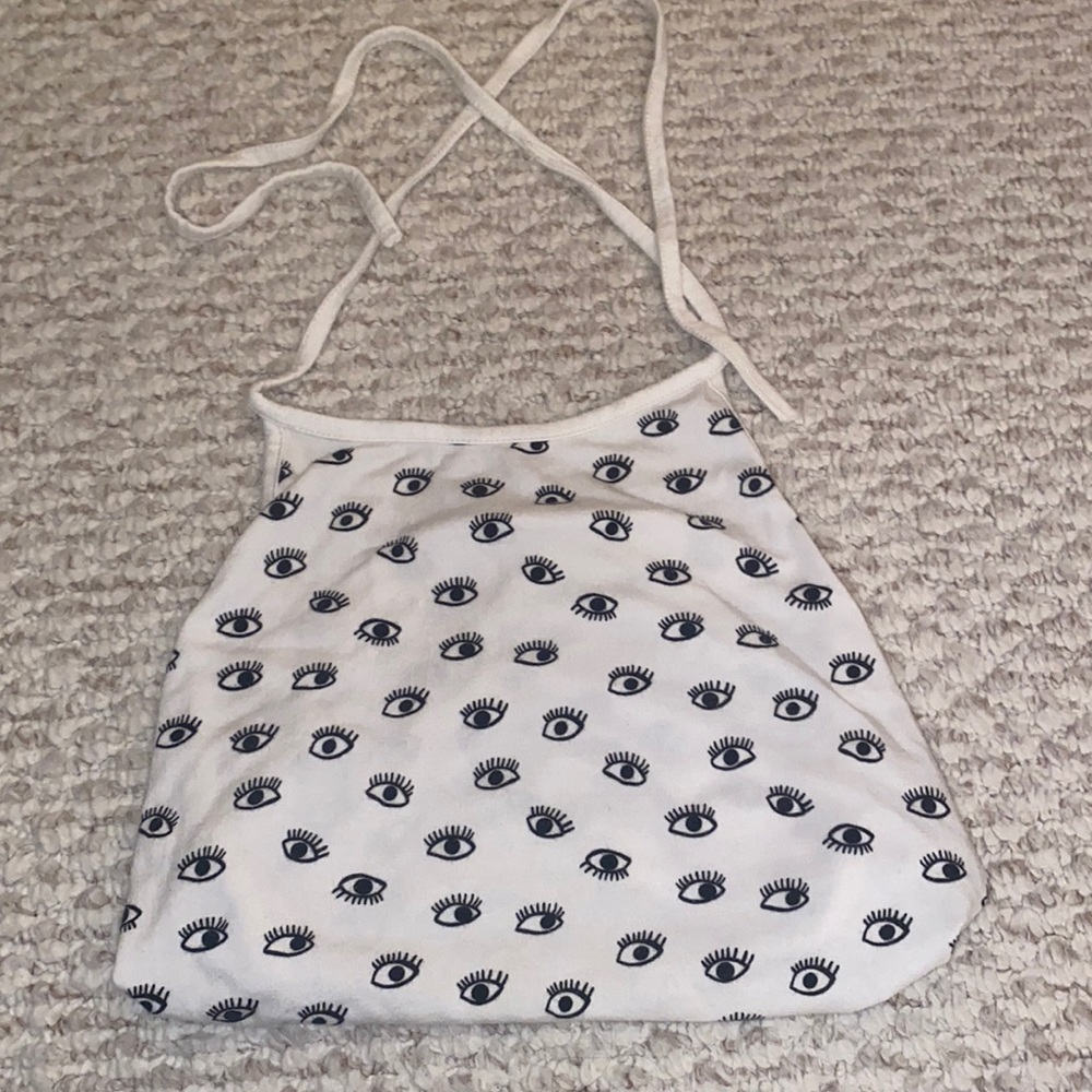 Brandy Melville Evil Eye Halter Top Rare